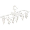 Camellia Folding Clothes Drying Rack with Multiple Clips for Home Use, Suitable for Underwear, Socks, Children's and Baby Clothes, 2025 New Model