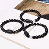 Amazon Cross-Border Hot Selling Stone Bead Bracelet Men's Twelve Constellations Couple's Hand Accessories Foreign Trade Jewelry Wholesale
