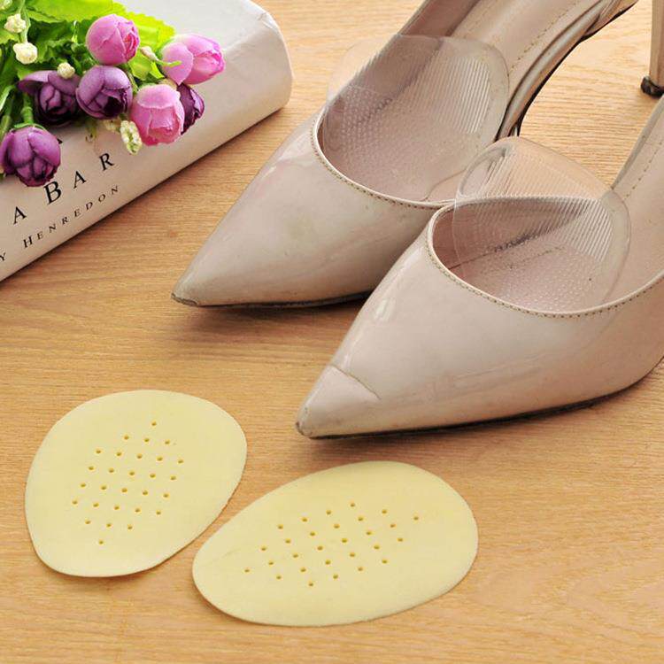 Latex Forefoot Pad, Front Half Pad, Front Insole, Half Size Pad, Non-Slip Women's High Heels Pad, Anti-Pain Pad, Anti-Wear Feet