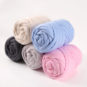 OHHIO new hand-woven blanket yarn filling core gauze strip coarse wool DIY blanket making material core wire