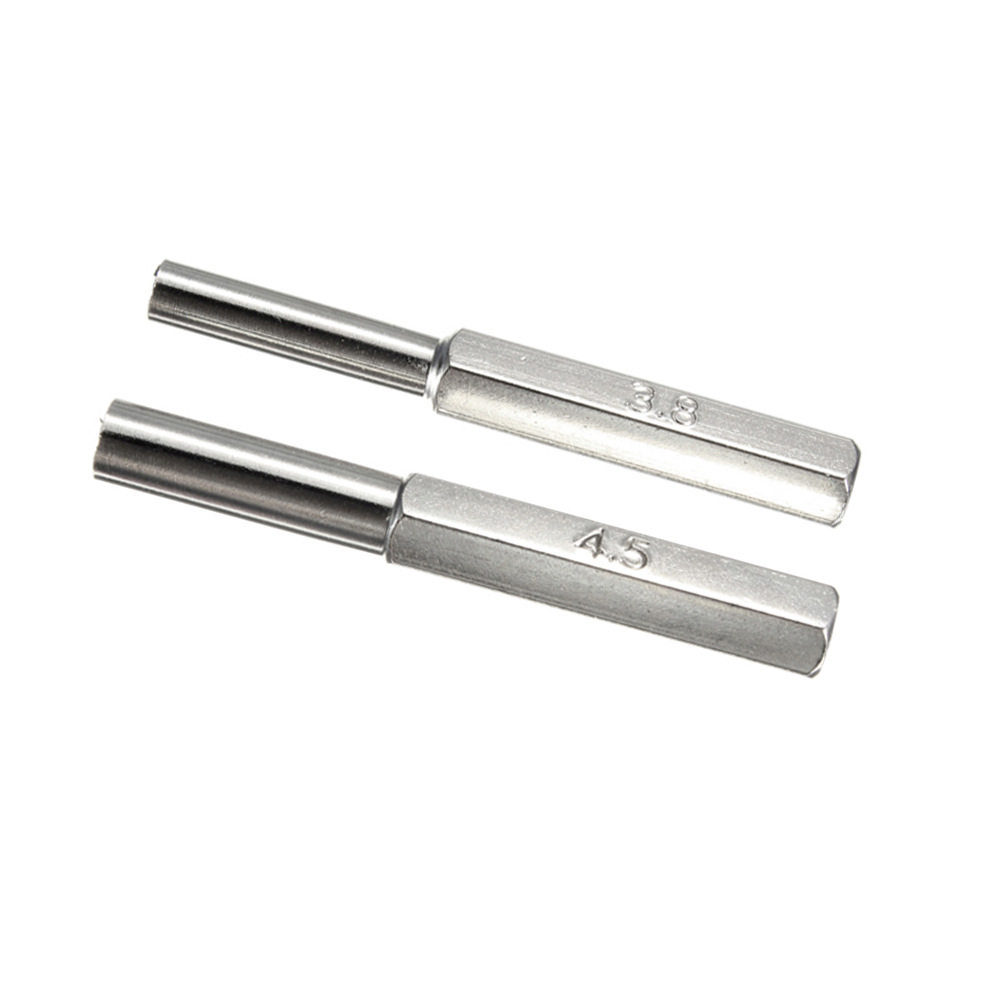 3.8mm 4.5MM hexagon socket screwdriver red and white machine FC NES game card disassembling screwdriver bit