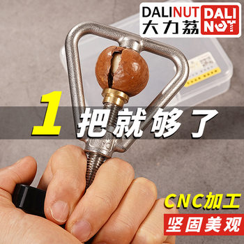 Multifunctional Nuts Hazelnut Apricot Nut Walnut Clip Shell Sheller Macadamia Fruit Stainless Steel Plastic Handle