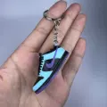 Dunk Black Blue Purple (Single Keychain)