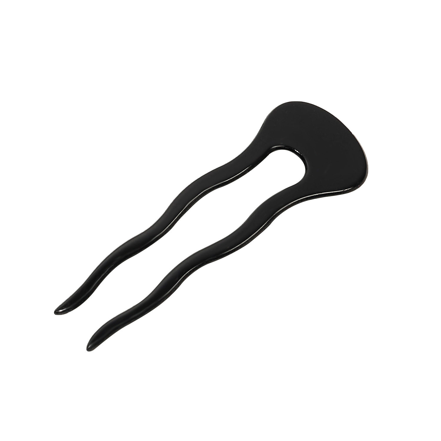 Ins High-end U-shape Acetic Acid Hairpin Korean Simple Ball Head Disc Hair Hairpin Antique Elegant Hair Accessories for Women