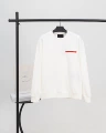 1110 white (three-dimensional red tape on the chest)