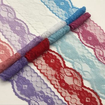 No elastic lace lace 15 colors lace polyester lace spot supply 430# width 6cm