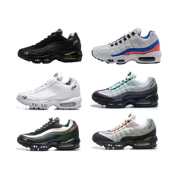 Cross-Border New Model Max95 Air-Cushioned Sports Shoes for Men, Retro Thick-Soled Height-Increasing Shock-Absorbing Running Shoes, Collaboration Versatile Women's Shoes