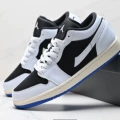 Jordan Low Black White Blue