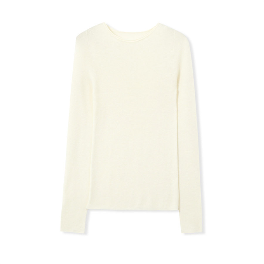 美丽诺羊毛！德国无缝扬子纱打底针织衫秋季半高领修身内搭上衣女