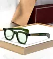 Green frame, green lens