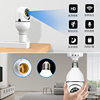 A6 Dual-Light Full-Color Night Vision Bulb Camera 360 Wireless Wifi Home Security Surveillance Camera E27 Smart