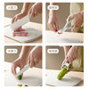 Cutting Board Storage Knife suit Sharp Kitchen Knife Household Kitchen Stainless Steel Baby Food Dormitory Slicing Knife Combination