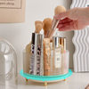 Cosmetics Storage Box Rotating Compartment Dust-Proof with Lid Skin Care Product Desktop Dressing Table Organizer Lipstick Storage Box