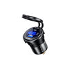 Kaiweig new modified USB car charger PD45W fast charging aluminum alloy car mobile phone charger