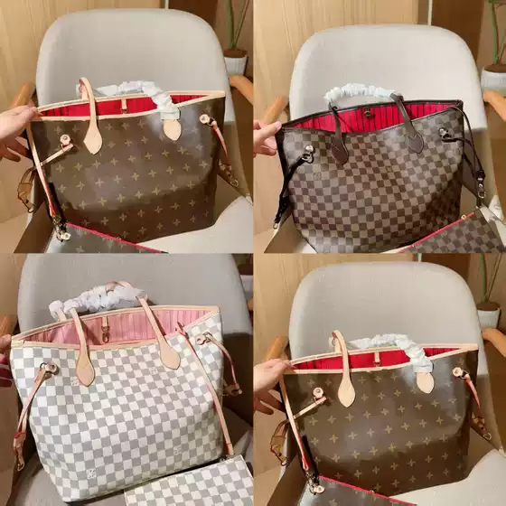 Genuine Leather Women's Shopping Bag Foreign Trade Cross-Border Bag Fashion Printed Handbag Shoulder Bag Large Capacity High-End