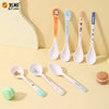 Wuhe Food Grade Children's Spoon Cute Dessert Household Food Supplements Tableware Baby Baby Spoon Wholesale