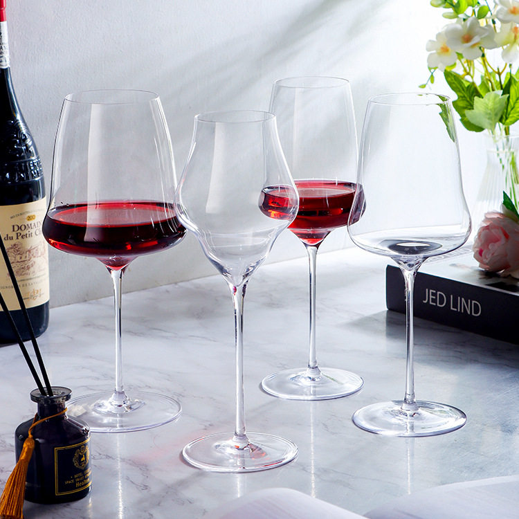 Germany Same Josephinen Josephine Red Wine Glass Crystal Glass Shaped Clouds Goblet Champagne Glass