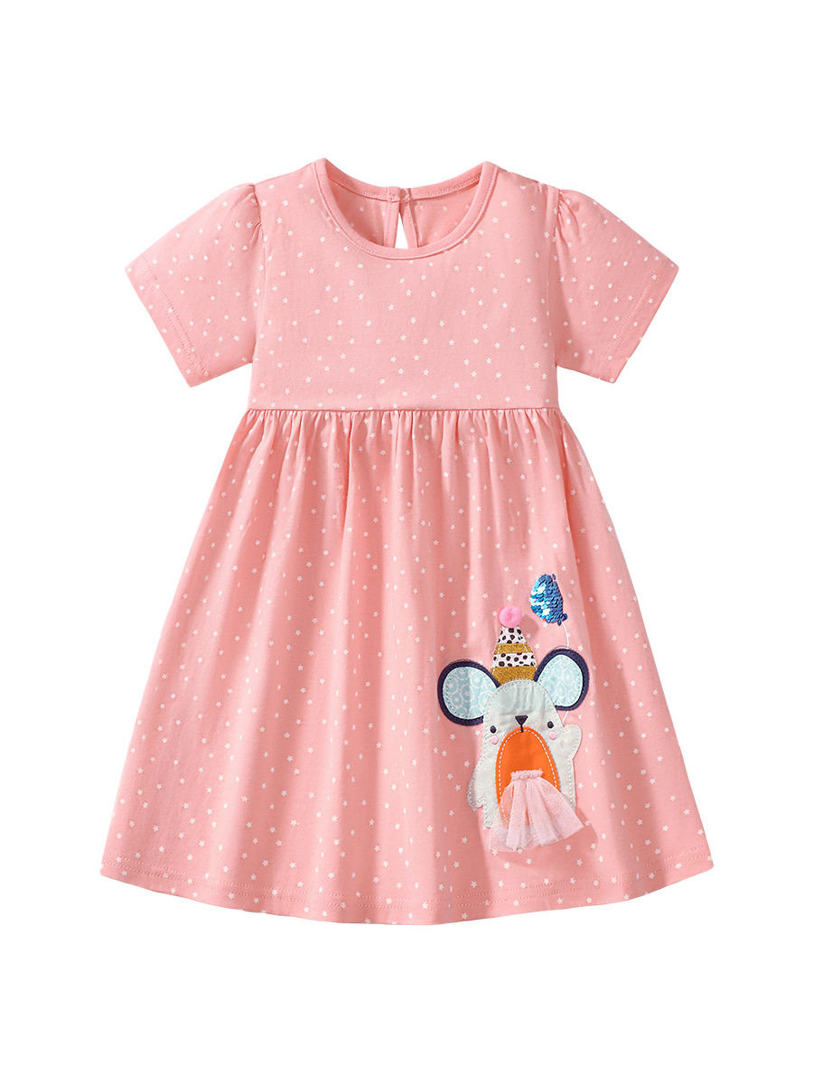 Custom-made New Girls' Princess Dress, Cute Cotton Baby Kids' Skirt, Summer Kids' Dress