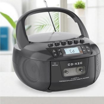 Cross-Border Multifunctional Cd Player Bluetooth Speaker Radio Tape All-In-One Player Cd Player Stereo
