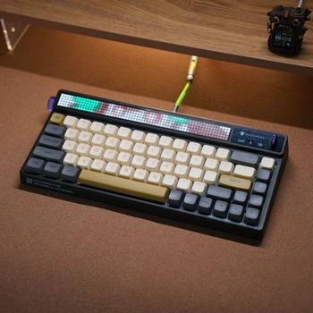 New Mechanical Keyboard Keycap Shimmer Theme Girls Cute Sublimation Magnetic Axis Universal Customized Small Set