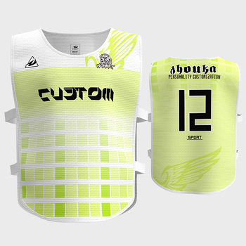 Customized Football Training Vests for Teams, Printed Team Uniforms, Personalized Team Activity Jerseys, Cross-Border Hot-Selling