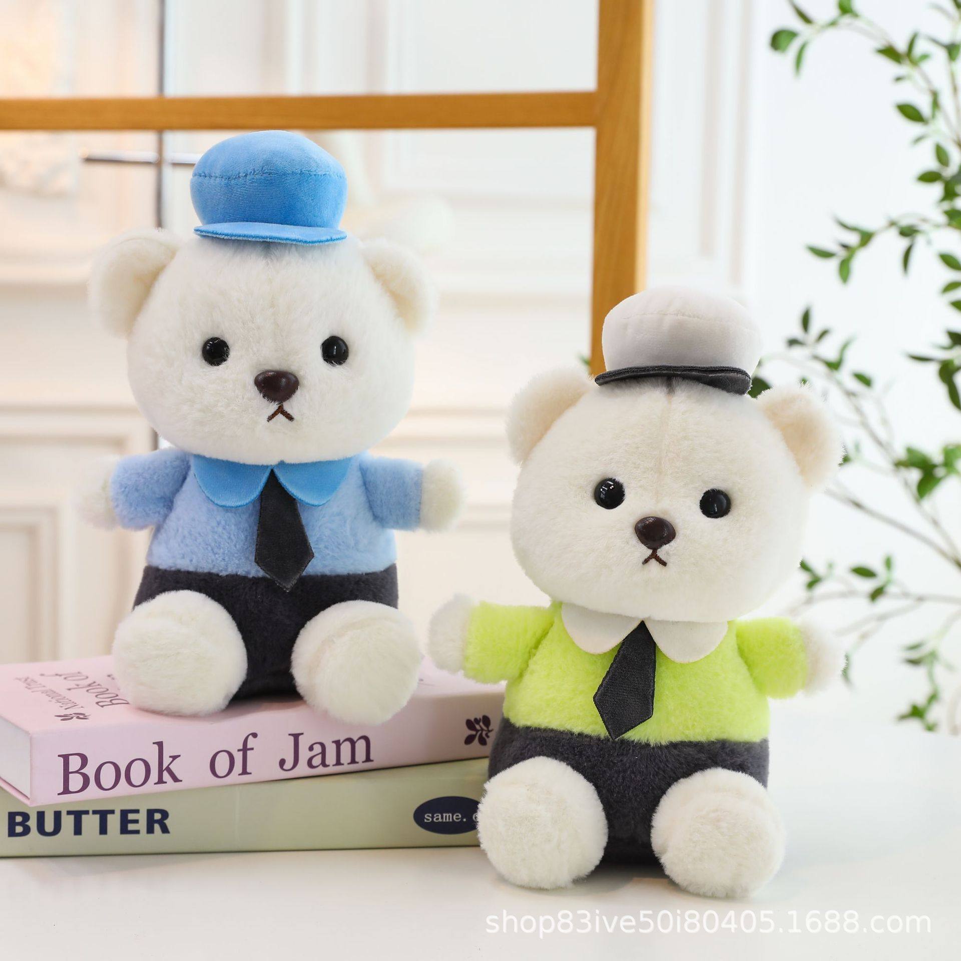 婚礼手抛娃娃8寸毛绒玩具公仔抓机娃娃定制logo