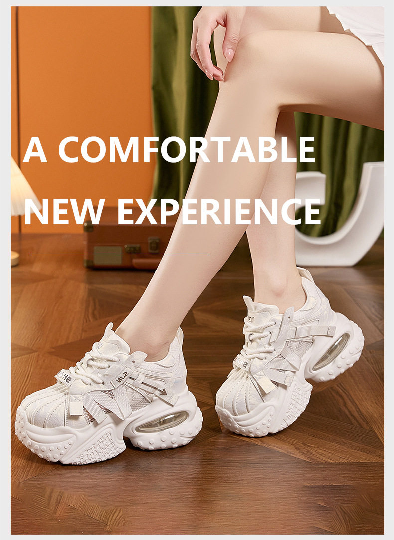 Giày sandal cao gót nữ hở mũi quai ngang dây buộc gót siêu cao 8 cm — Trắng, Bạc chi tiết 10