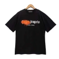 Black with Orange Print