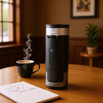 Portable Coffee Machine Pump Type Fully Automatic Small Portable Italian American Espresso Capsule Cross-Border Handheld Coffee Machine