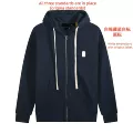 White cord zipper, royal blue with white label