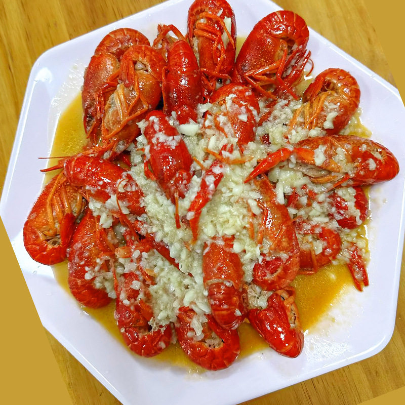 Xinliangji Spicy Crayfish 600g Whole Shrimp Medium Size Garlic Crayfish Heated Cooked Semi-Finished Products Commercial