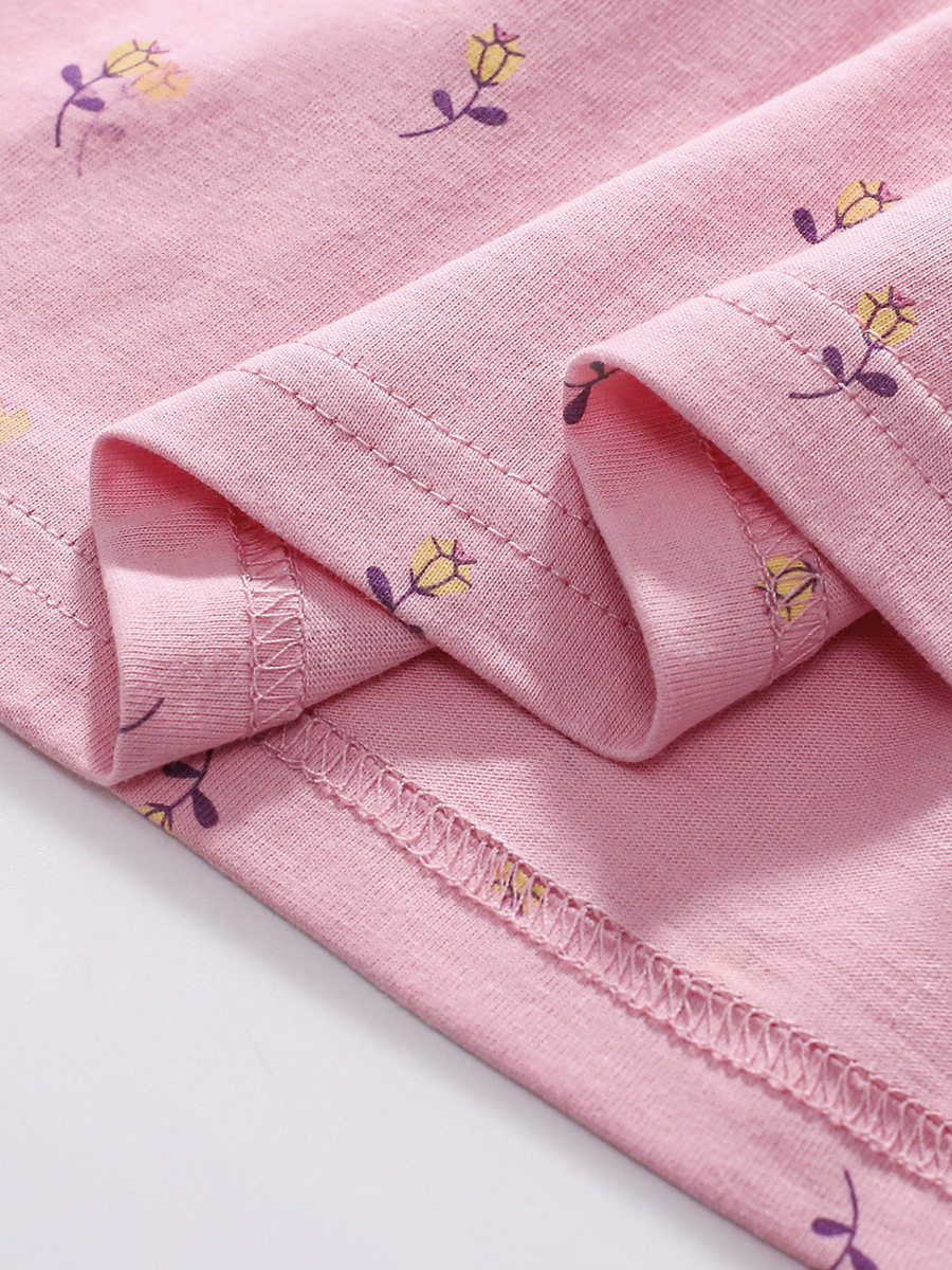 Cute Girls' Dress, New Summer Kids' Dress, Cotton Cartoon Kids' Dress