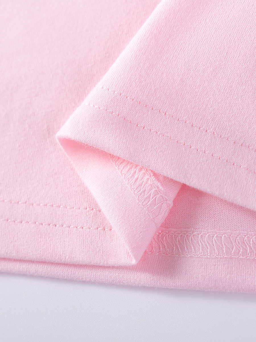 Summer Short-Sleeve T-Shirt, Cartoon Cute Rabbit Kids' Top, Style Baby Tee