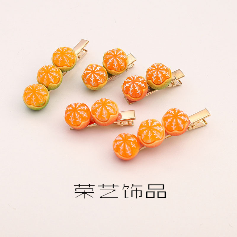 Spareribs Simulation Food Food Play Chicken Wings Funny Barbecue Hairpin Chicken Leg Creative Side Clip Children's Female Niche Summer