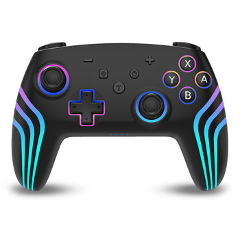 SWITCH Bluetooth wireless handle for Android/Apple with six-axis somatosensory vibration RGB colorful accessories
