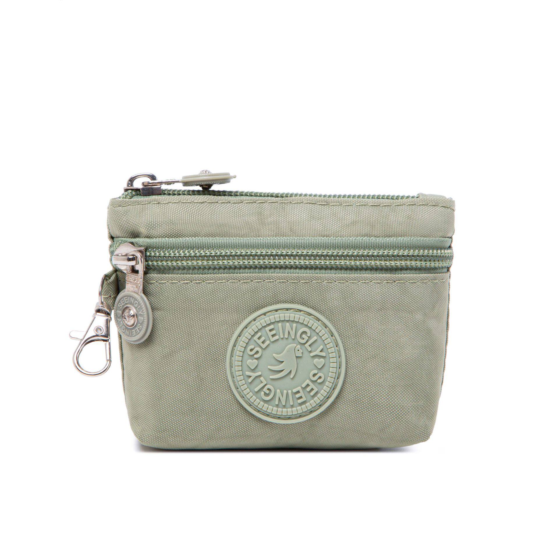 Factory Direct Sales Foreign Trade Coin Purse New Simple Cross-Border Gift Water-Repellent Nylon Zipper Coin Purse Wholesale