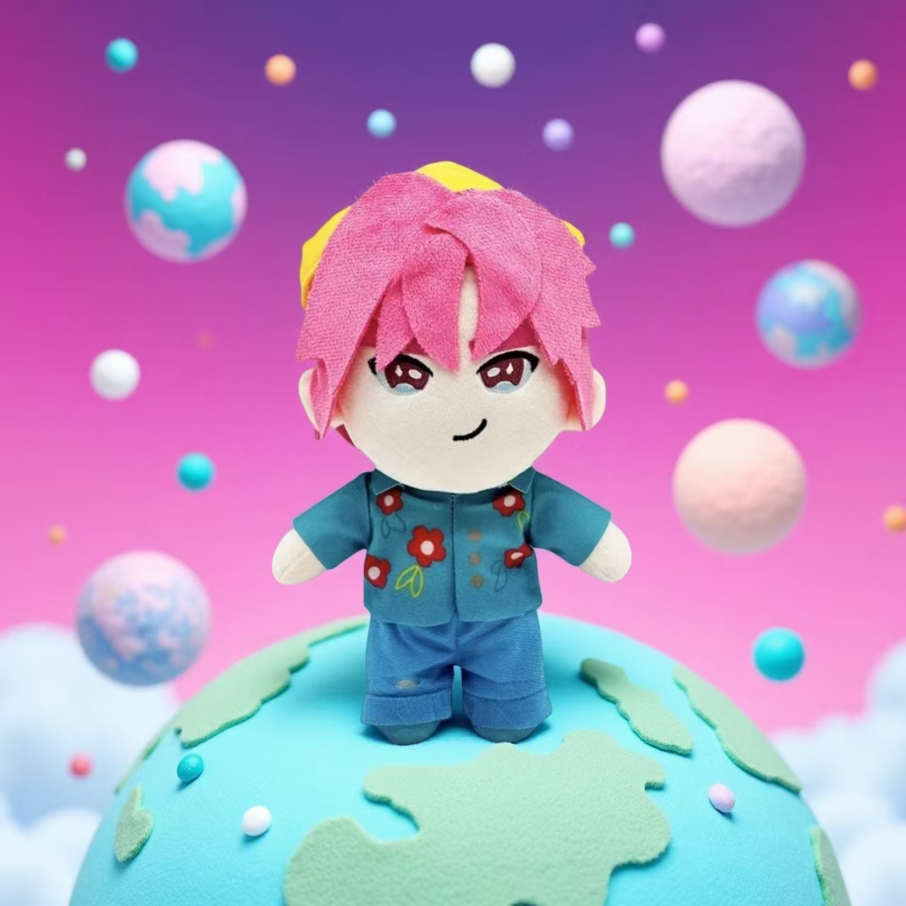 新品kpop demon hunters plush K-POP猎魔女团老虎毛绒玩偶公仔