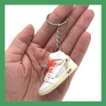 Joint name White (orange) (single keychain)