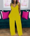 Solid Yellow Long Pants