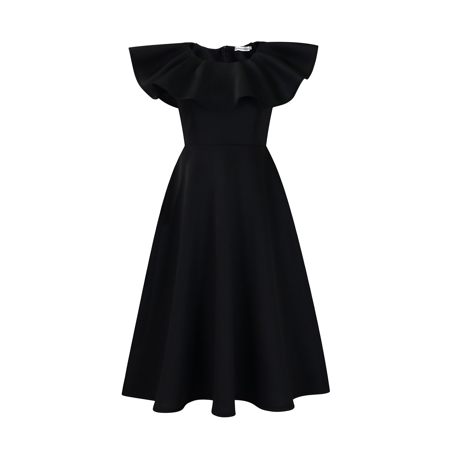 Elegant Ruffle Hem Maxi Dress Fashionable Sophisticated Perfect for Parties Available for Wholesale
