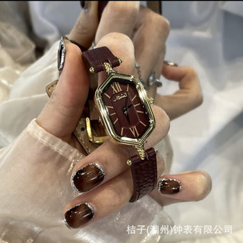 Milisha New Belt Women's Watch Small Dial Watch Women's Roman Scale Retro Watch Women