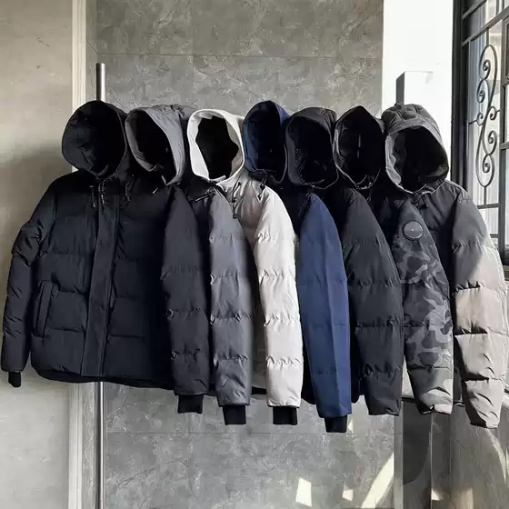 Putian high-end goose down jacket 17 styles hooded red and black logo unisex thick cold resistant trendy down jacket