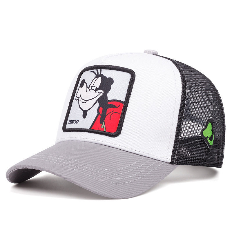 [Foreign trade explosions] cartoon embroidery Mickey Mouse baseball cap outdoor gauze cap summer sunshade breathable cap