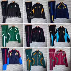 New Style Windbreaker Set Morocco Ac Milan Portugal Arsenal Germany Italy Windbreaker Jacket Wholesale