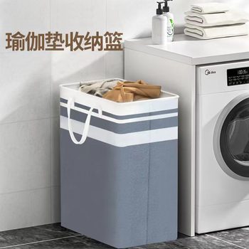 Cross-border Foreign Trade Storage Box Yoga Mat Storage Basket Dirty Clothes Basket Toy Storage Barrel Basket Source Factory in stock