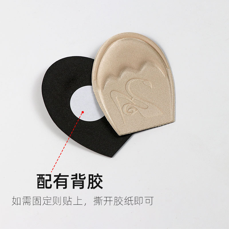 Shoe Half Insoles, High Heel Forefoot Pads, Shoe Toe Inserts, Men's and Women's Sports Shoe Half Insoles, Forefoot Pads, Comfortable and Non-Slip