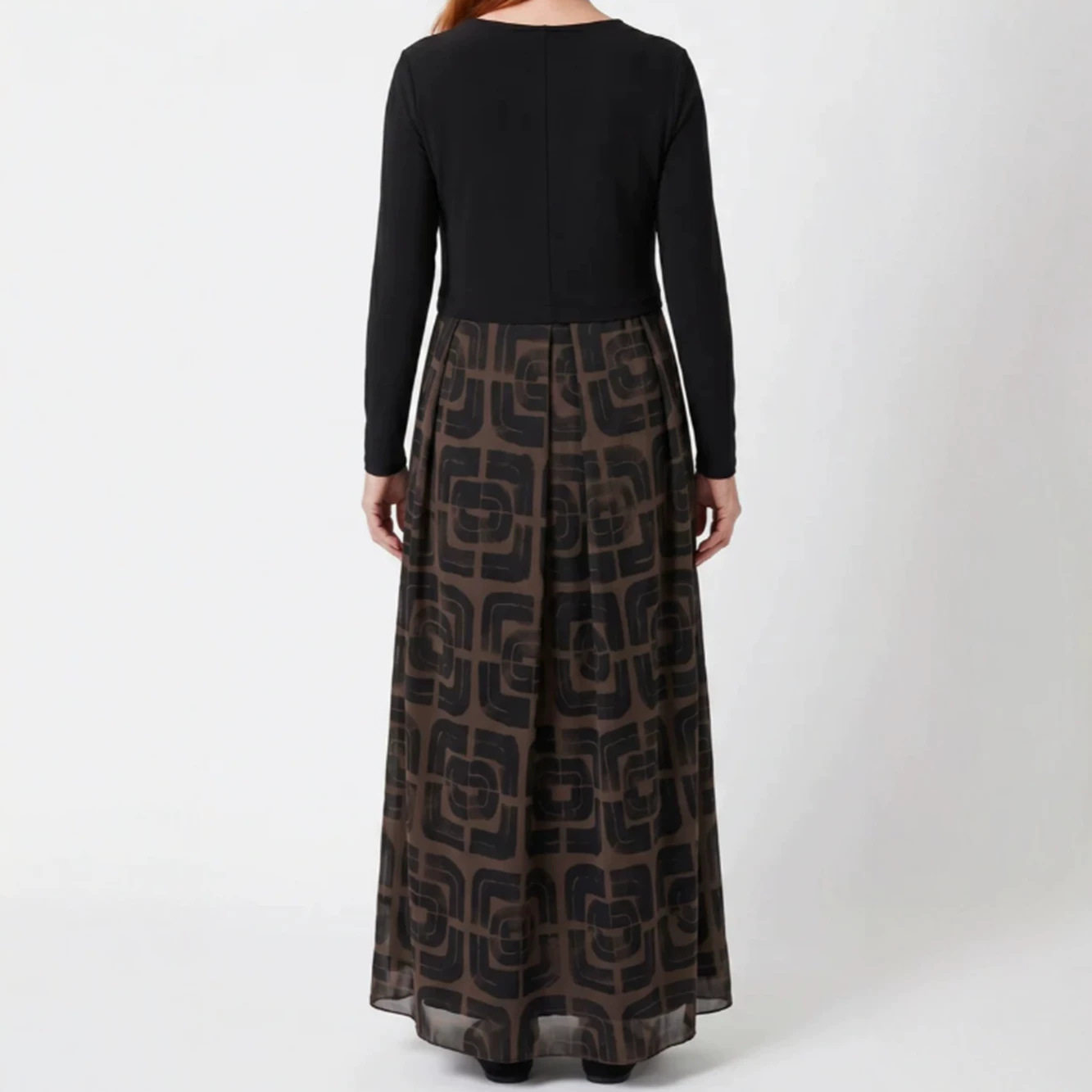 3D Effect Casual V Neck Long Sleeve Loose Dress Spring Summer Collection Womens Fashion Wholesale Available
