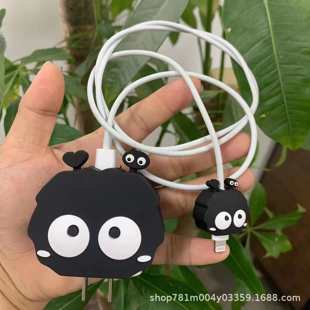 数据线保护套适用苹果充电器保护套芭芘充电头保护套充电线保护套