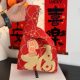 Dragon Boat Festival Theme Knitted Bag Company Annual Meeting Gift Bag Hand Bag Wedding Accompanying Gift Zongzi Bag Wedding Sugar Bag