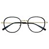 LY83037 Art Hepburn Style Small Round Frame Myopia Glasses Women's Multicolor Mixed Batch Fashionable Hawksbill Plain Frame